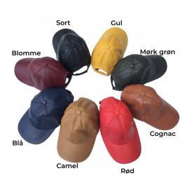 Skind cap - Mange farver - Lammeskind