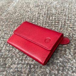 Mini pung til kort og mønter - Treats 180500 - Rød